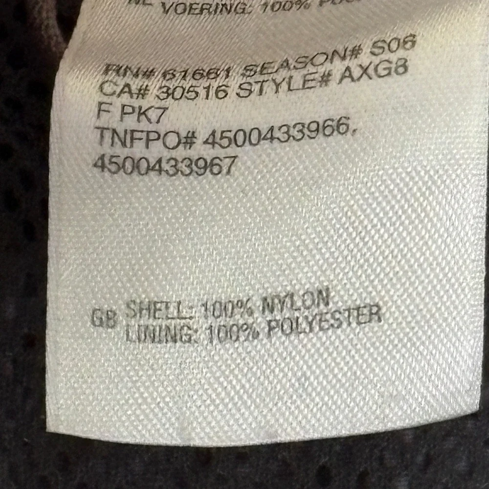 The North Face Hydrenalite Windbreaker Jacket Mens Medium Grey Hooded AXG8 S06